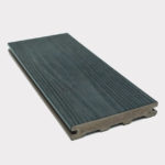 carbonised-PVC-board-dark plastic wood plank for decking